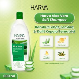 HARVA Shampoo Aloe Vera Soft & Smooth 600ML