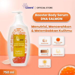LIORA Booster Whitening Body Serum (DNA Salmon) - 750ML