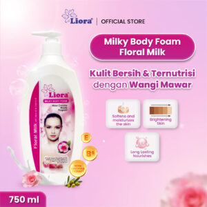 LIORA Milky Body Foam (Floral Milk) - 750ML
