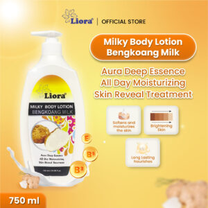 LIORA Milky Body Lotion (Bengkoang Milk) - 750ML